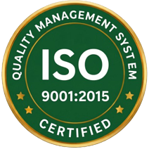 ISO 9001:2015 certified – Quality Management System